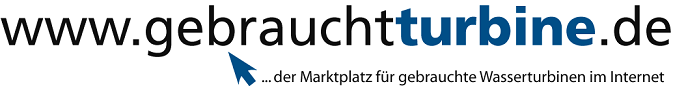 der Marktplatz f�r gebrauchte Wasserturbinen im Internet